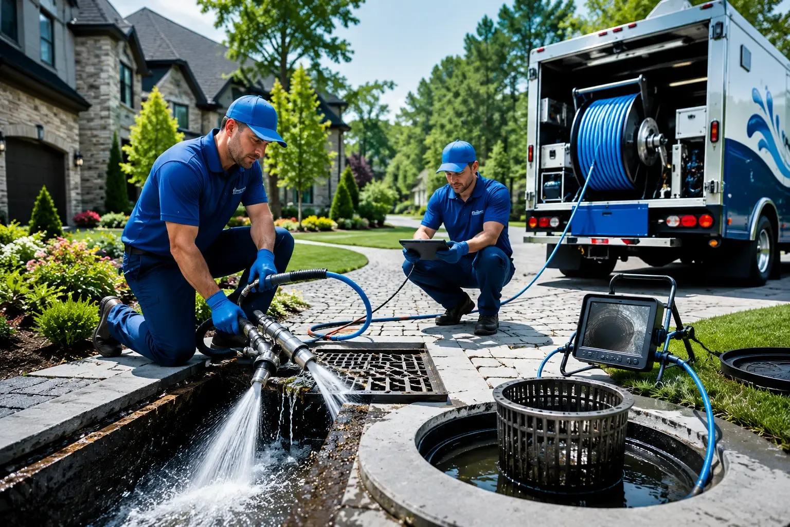 Local outdoor drain cleaning professionals in Frisco, TX