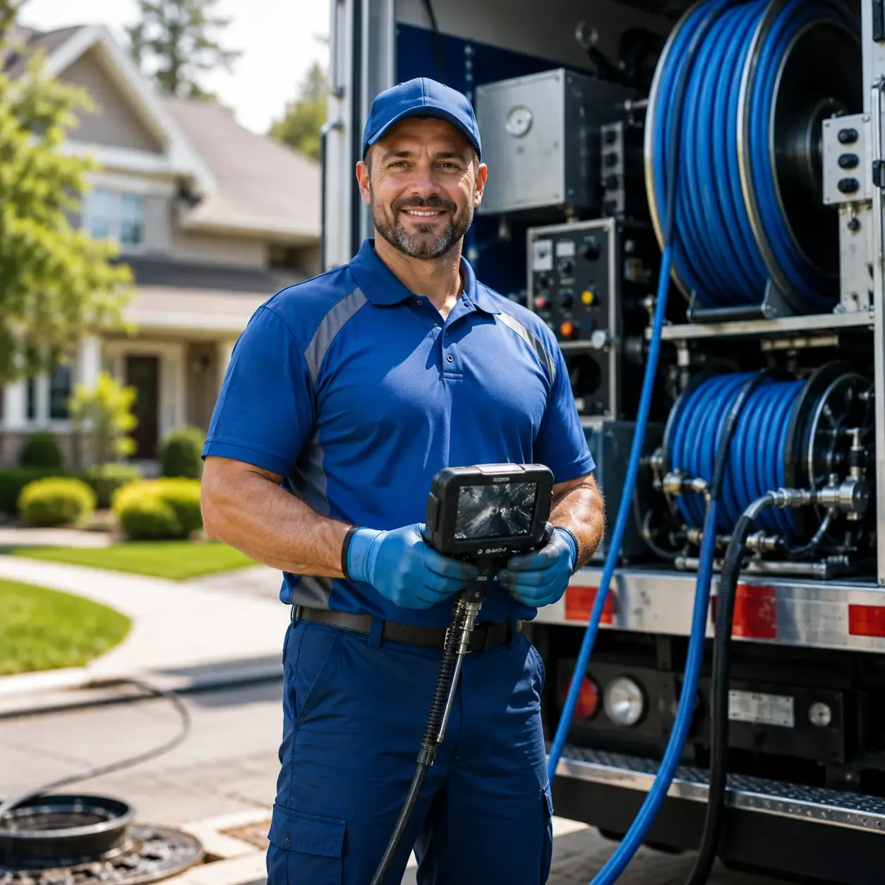 Local outdoor drain cleaning specialists in Frisco, TX